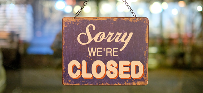 New Closed for All Saints Day