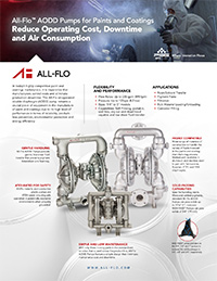 All-Flo Paints and Coatings Flyer Cover
