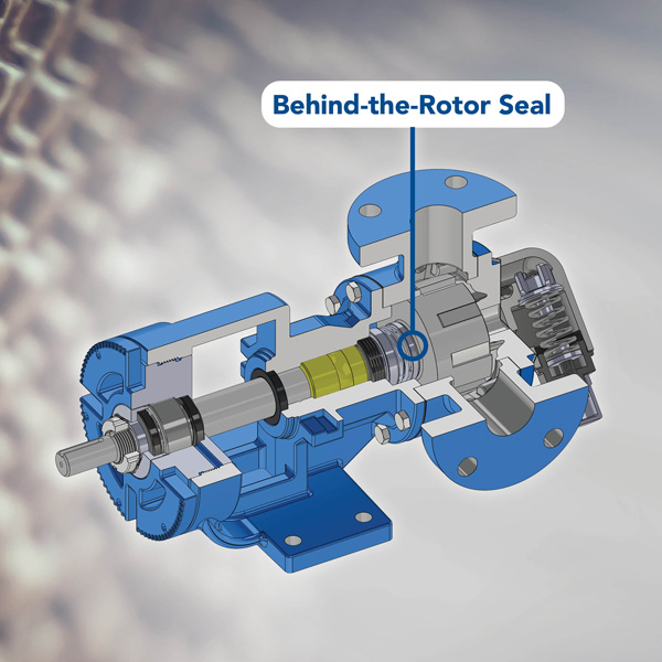 G-Series cutaway behind-the-rotor seal