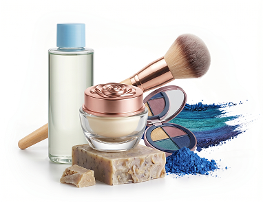 A collection of personal care products