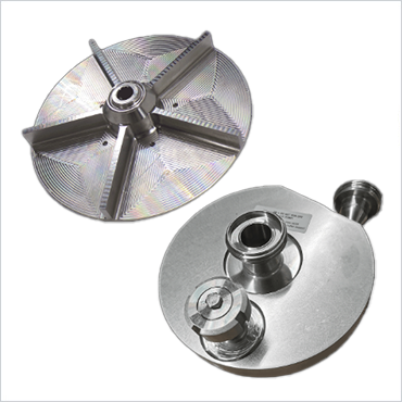 Custom machined pump parts