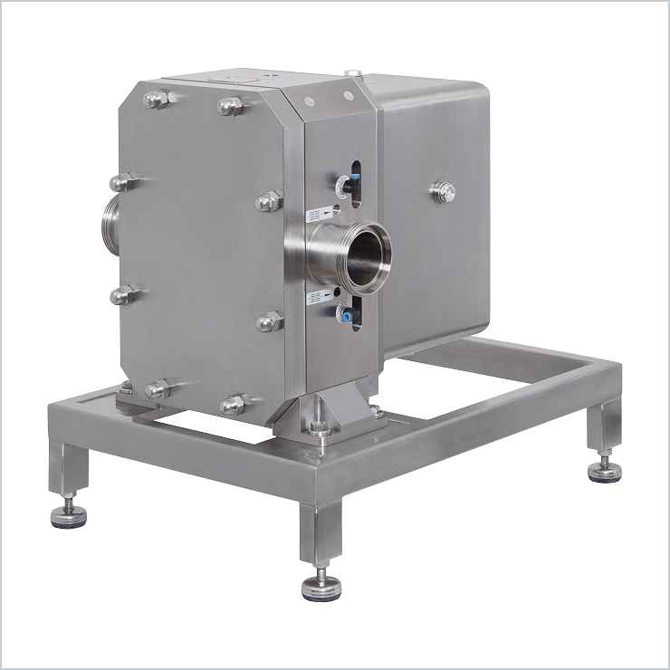 ipp iLobe pump on a stand