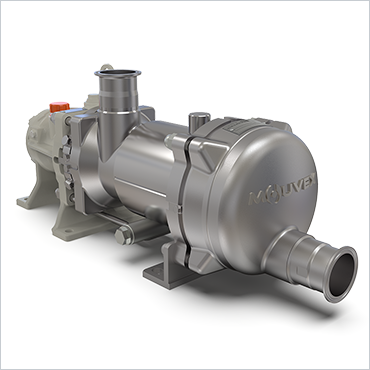 Mouvex H-Flo pump heating jacket