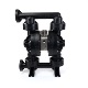 Wilden AODD Double Diaphragm Pump - 38 mm (1-1/2 in.) - Pro-Flo SHIFT Bolted Plastic - PS400 Black